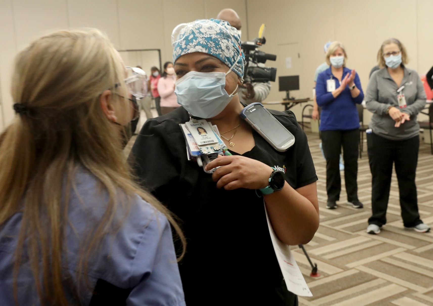 Mercy starts to vaccinate frontline staff for COVID-19